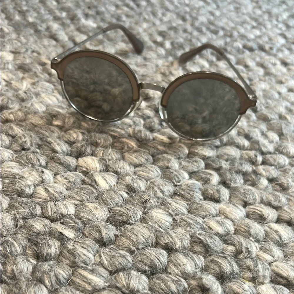 Diane Von Furstenberg DVF845S 015 Grey/Silver Tinted Sunglasses
